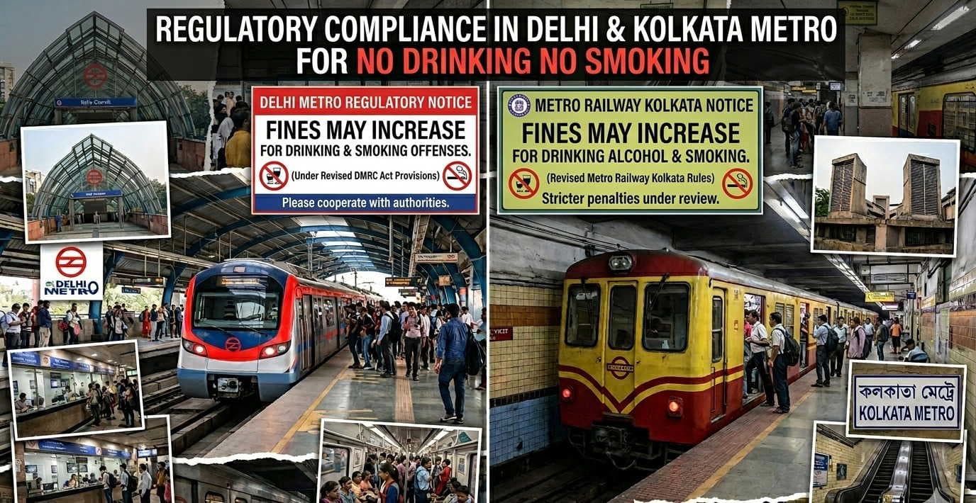 Metro rules may change: fines for drinking, smoking and protests could increase under new bill