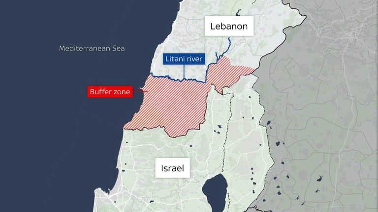 Israel pushes beyond Litani River in deepest Lebanon incursion in 26 years