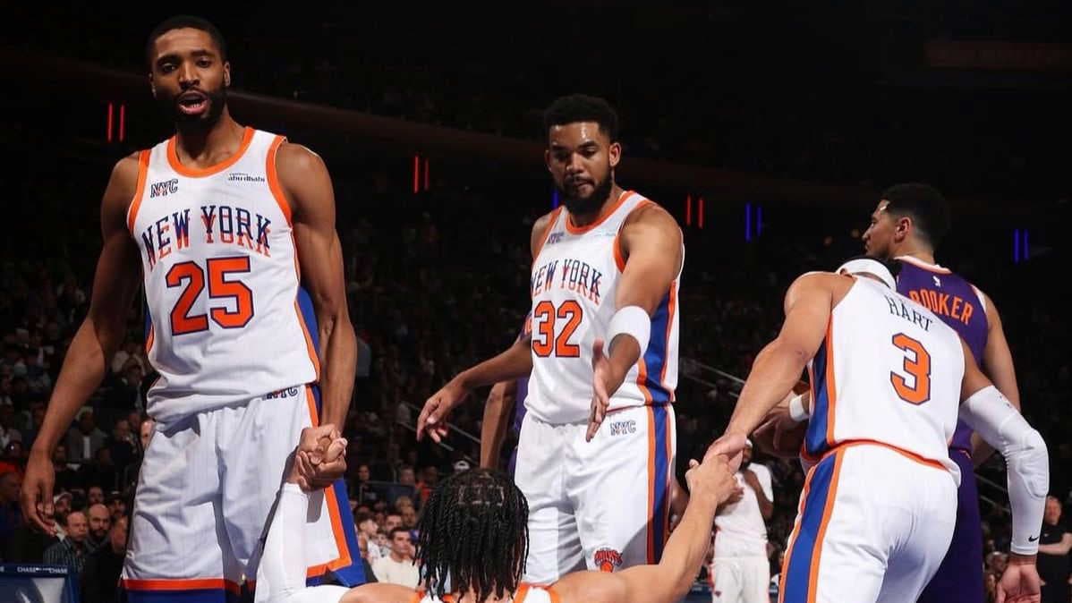 New York Knicks dominate Cavaliers to move within touching distance of NBA Finals