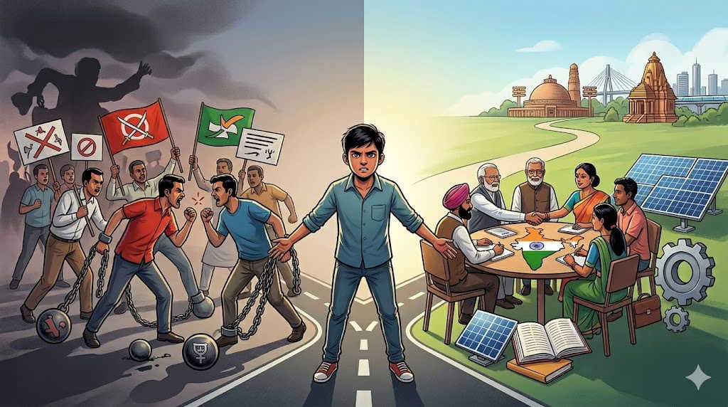 Indian ideology mourns at rational debate: The Youth, Political Polarization, and India’s Future