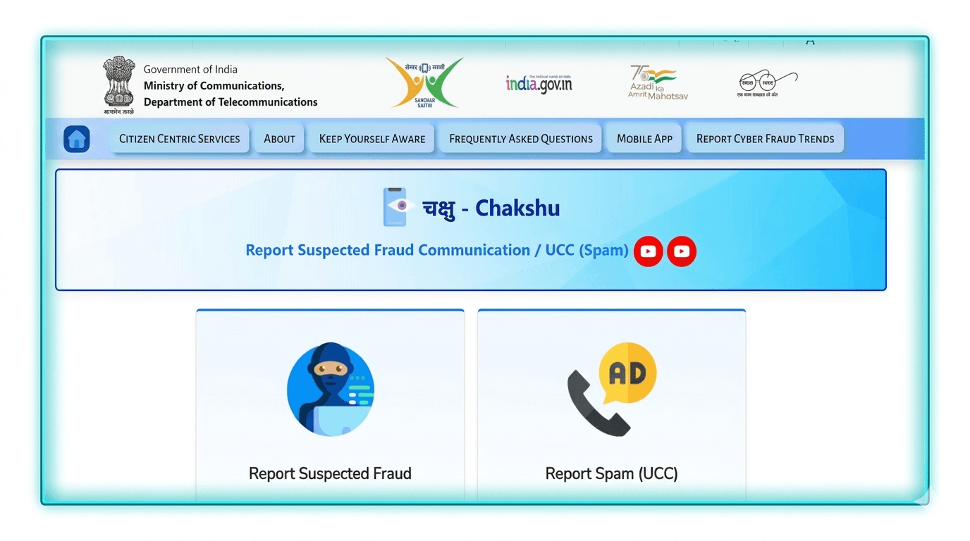 What is Chakshu Portal? Here’s how Indians can report online fraud quickly and safely