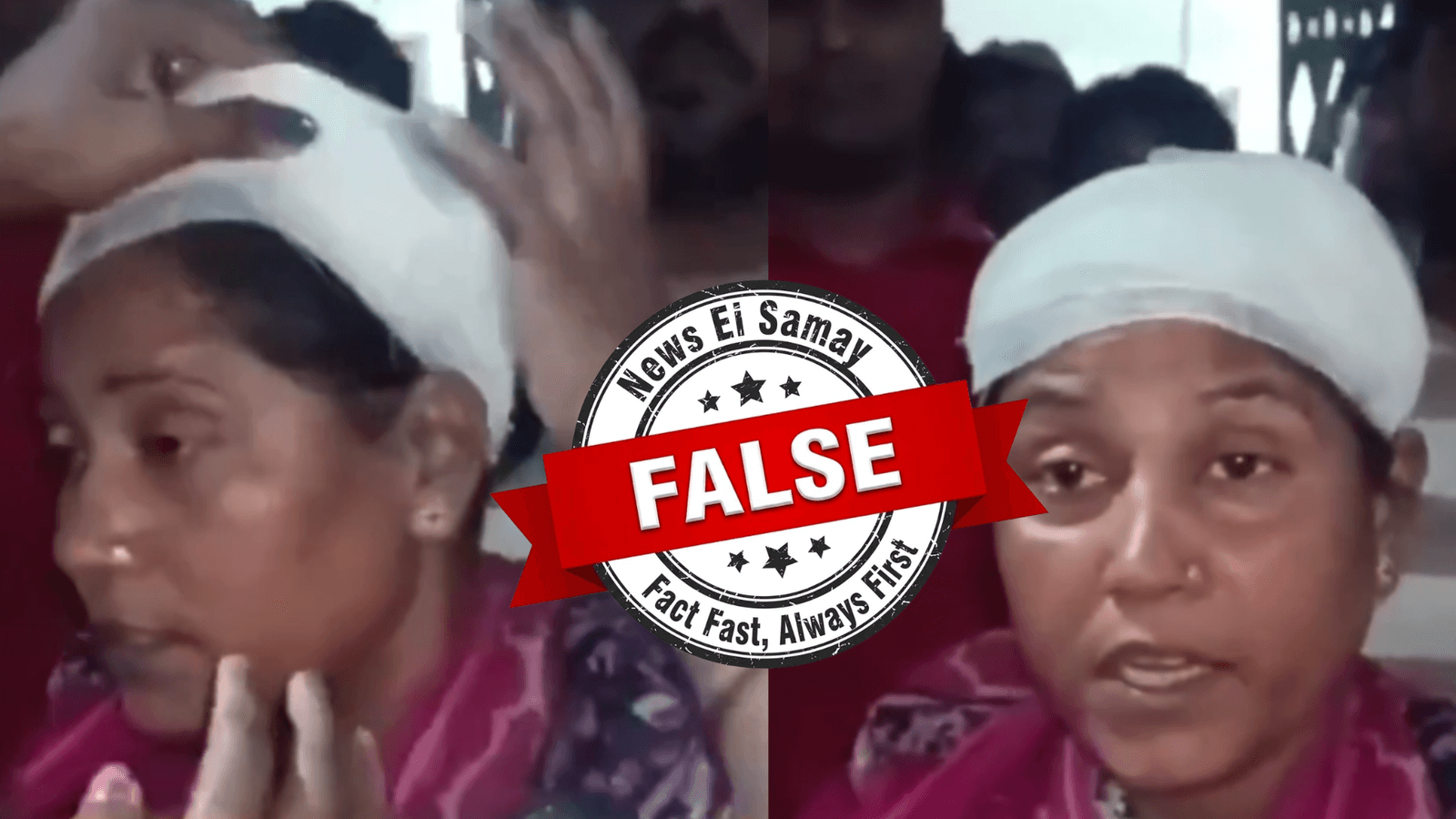Fact check: Viral ‘fake injury’ claim during Bengal violence traced to Bihar incident