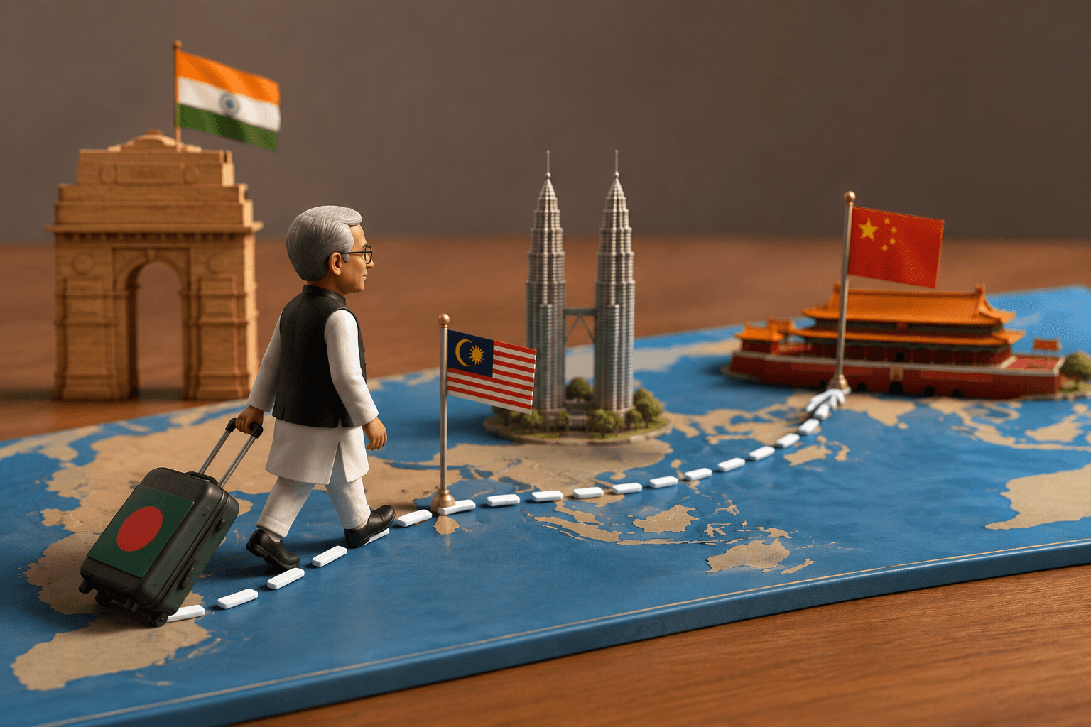 Dhaka’s new playbook? Rahman’s ‘Bangladesh First’ approach sees Malaysia and China trump India