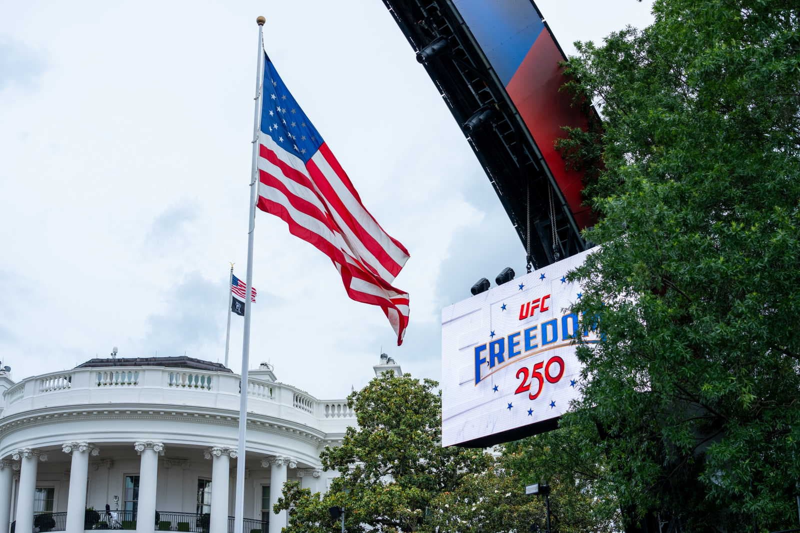 ‘$60 million and tens of thousands of hours of labor’: Court filing reveals scale of Trump’s White House UFC event
