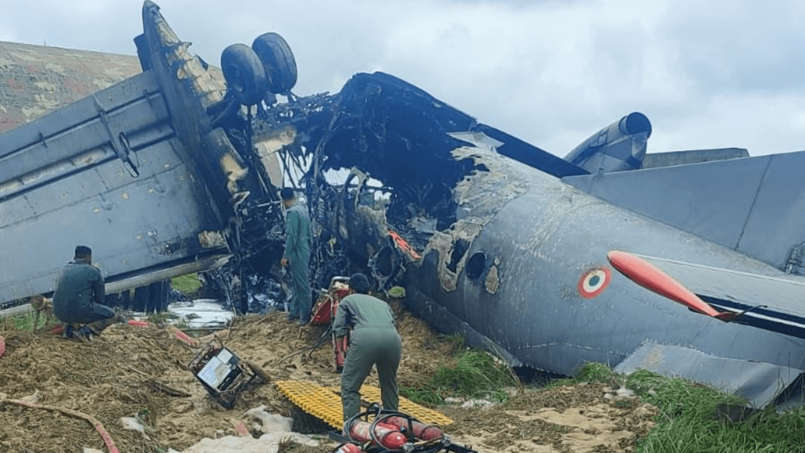 IAF AN-32 aircraft crashes at Assam’s Jorhat airbase, pilot feared killed
