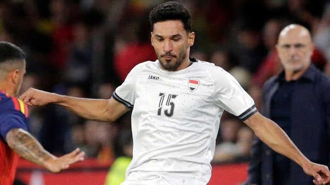 Iraq suffer Ahmed Yahya injury blow ahead of FIFA World Cup 2026