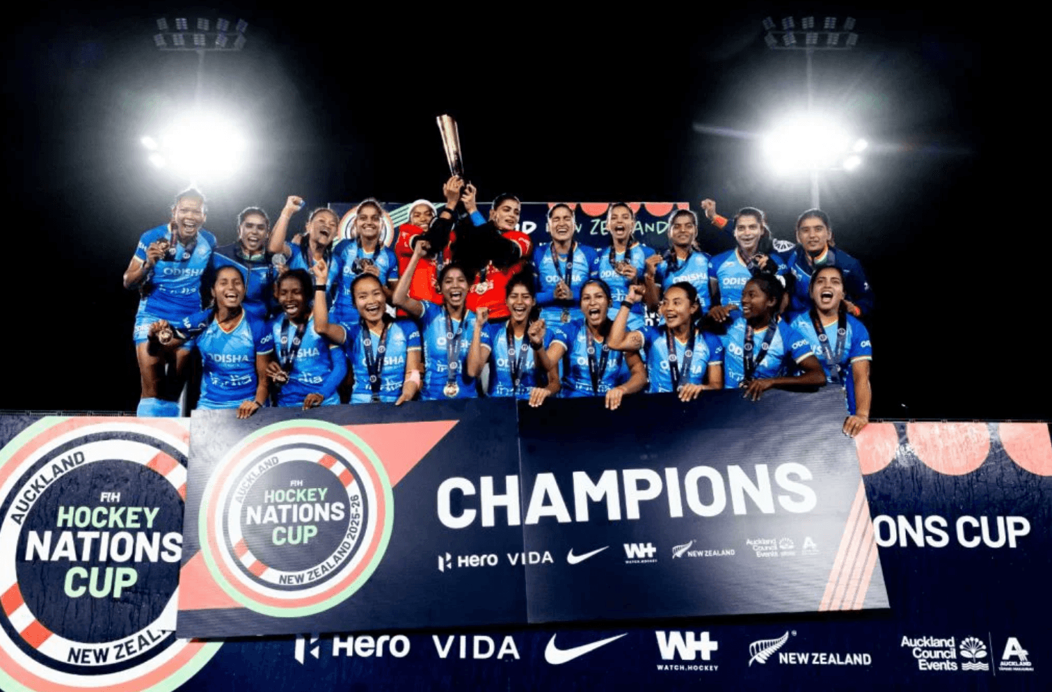 India beat New Zealand 2-0 to win FIH Women’s Nations Cup, seal Pro League return