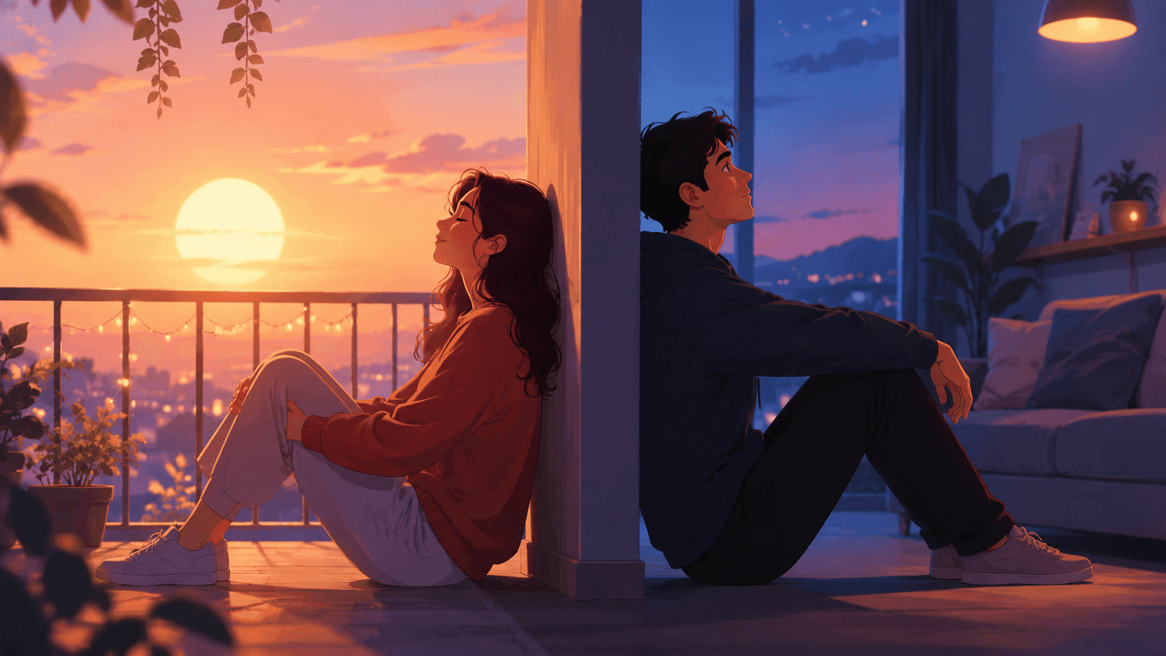 Couple in love