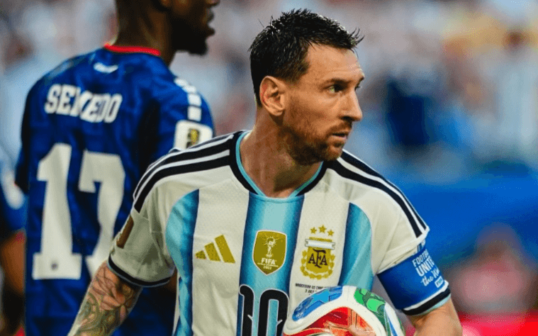Lionel Messi scripted another chapter in football history by becoming the first player to score 20 FIFA World Cup goals