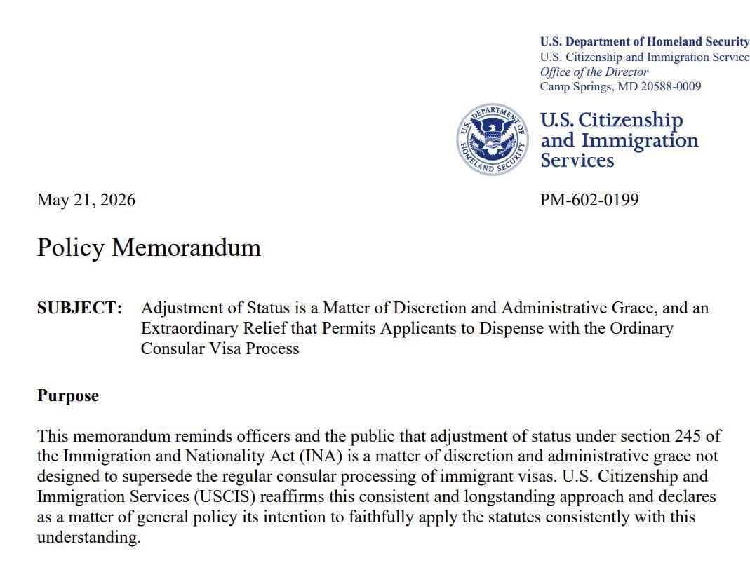 Trump’s new USCIS rule makes green card process harder for many foreign nationals in the US