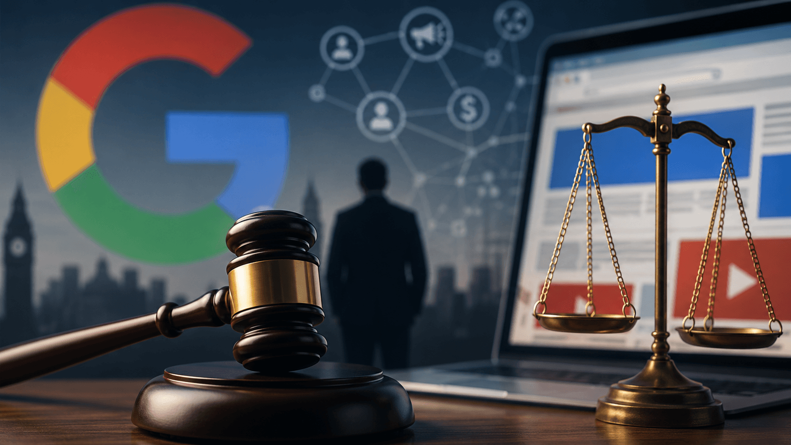 Google hit with £3 billion UK lawsuit over digital advertising market control
