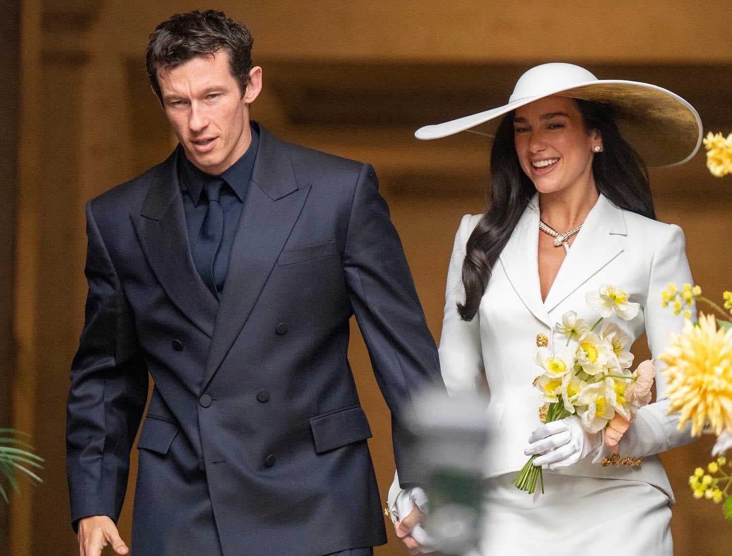 Dua Lipa marries Callum Turner in private London ceremony, Sicily celebration to follow