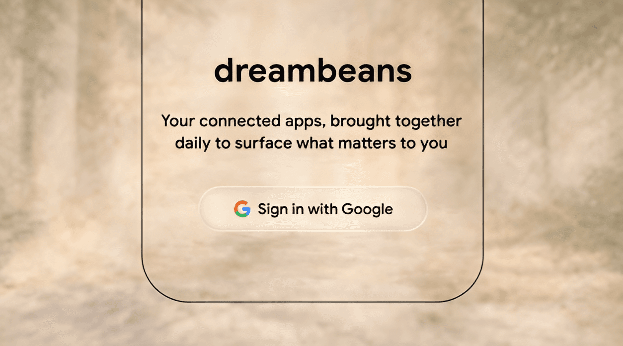 Google’s Dreambeans turns your data into daily AI-powered story recommendations