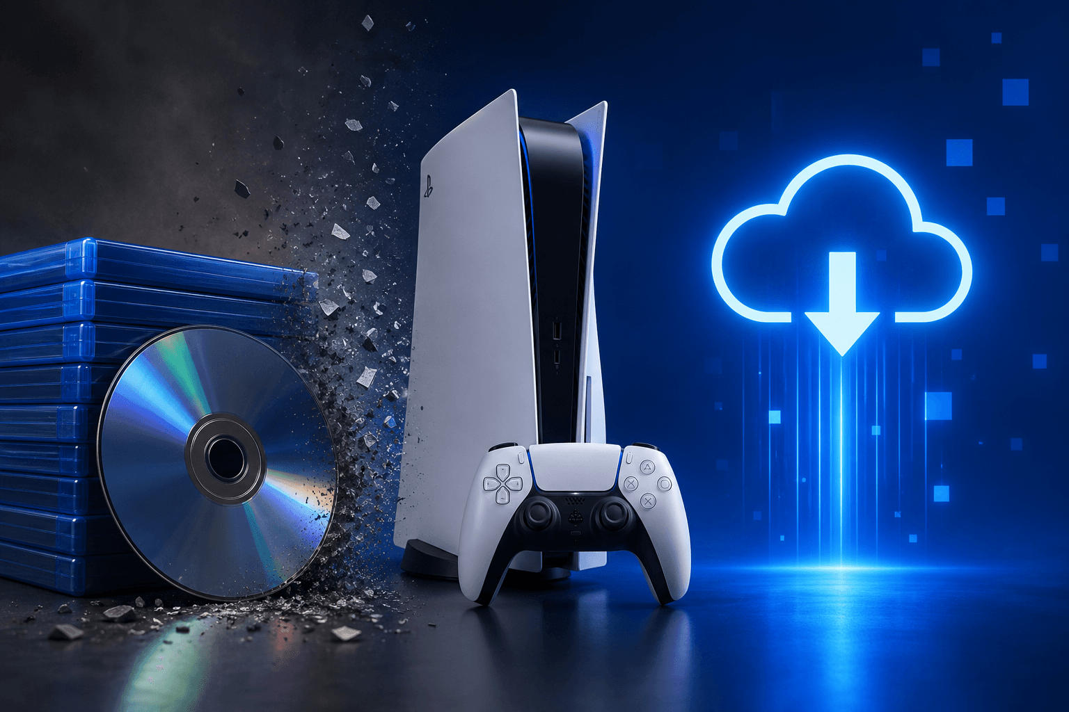 PlayStation goes digital-only: Sony to stop making game discs from 2028
