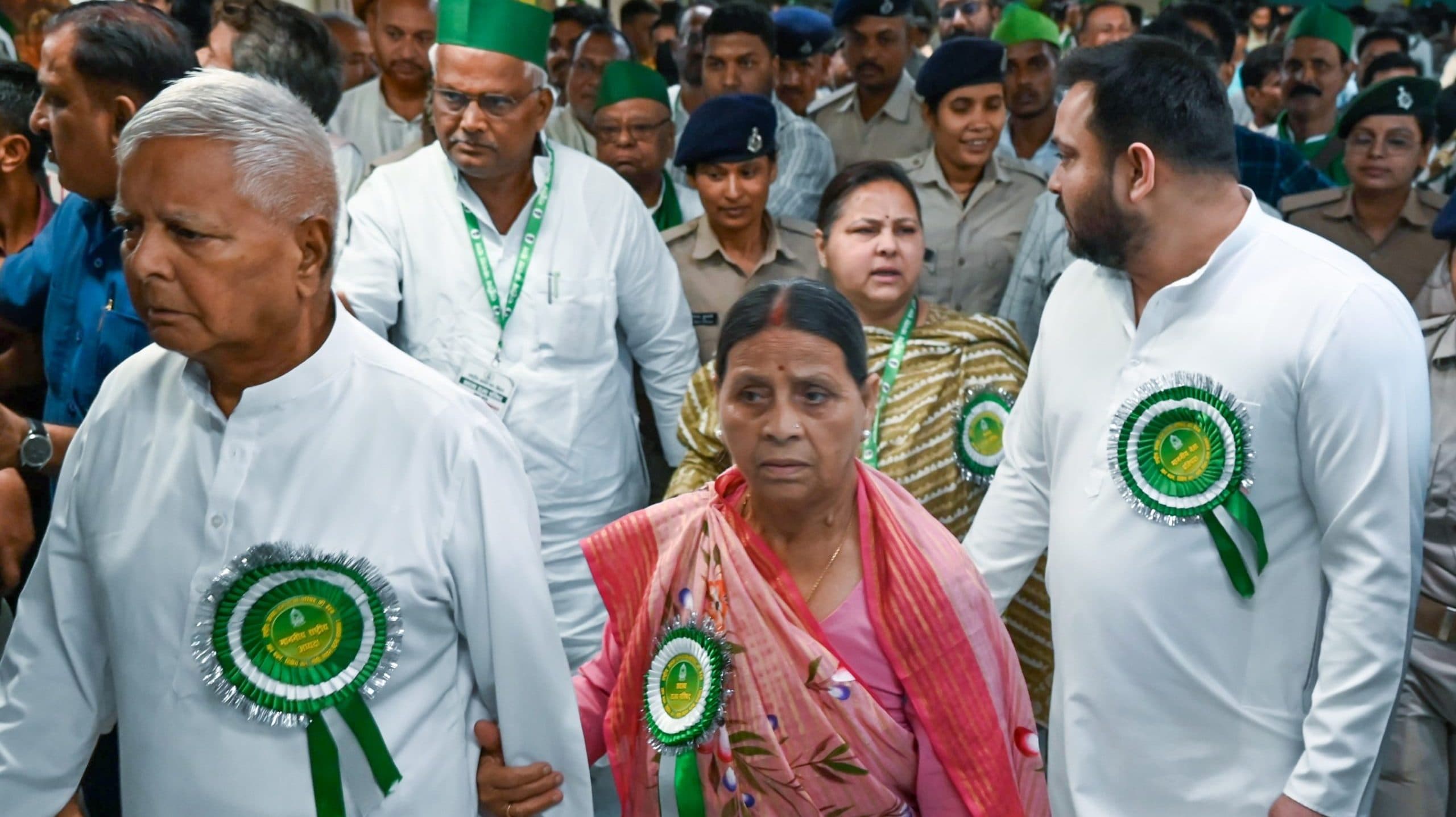 Lalu Prasad and Rabri Devi have regained 'Z' category security | File image/ANI