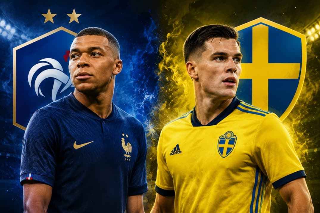 France chase glory as Sweden seek upset