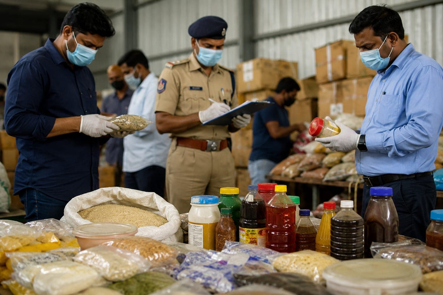 Hyderabad seizes 122 tonnes of adulterated food, registers 185 cases in 100 days