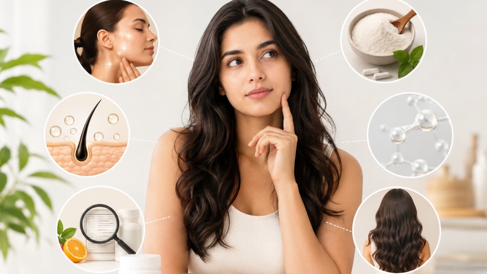 Collagen supplements for healthy hair