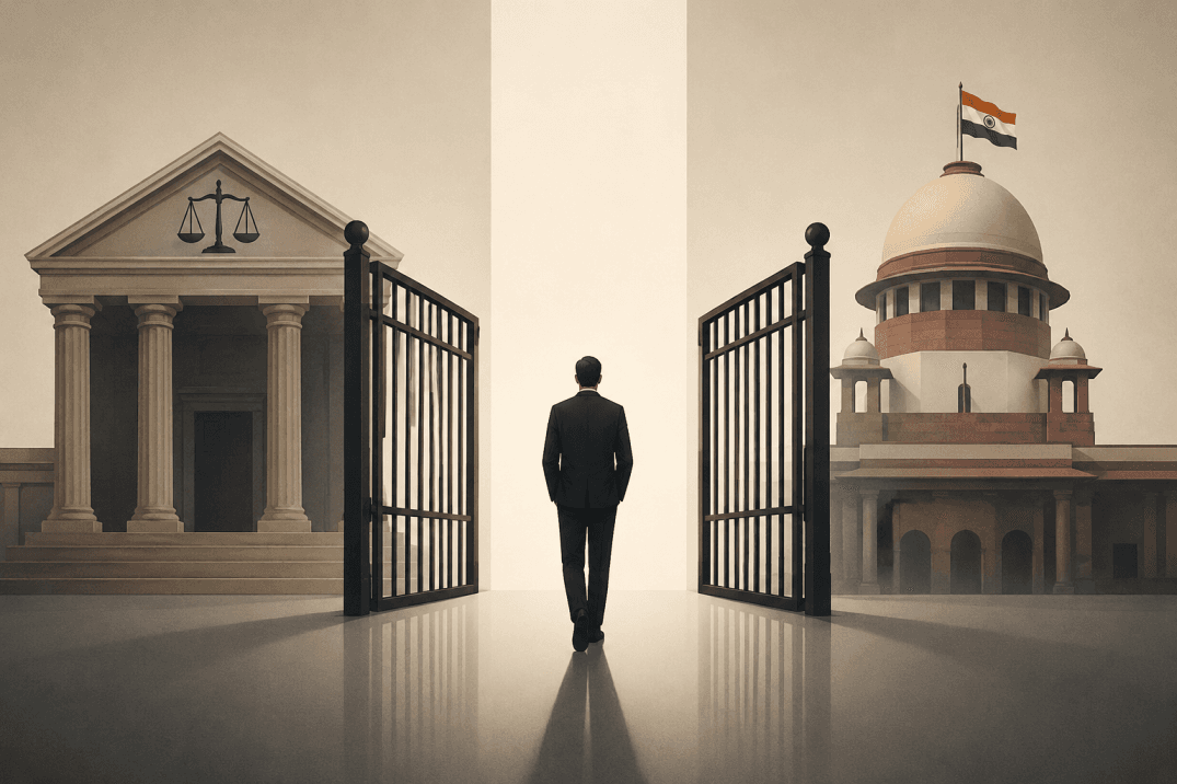 Illustration of Nirav Modi's extradition to India moving closer after the European Court of Human Rights setback.