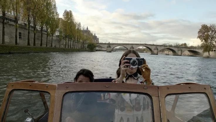 Young travellers exploring scenic destination