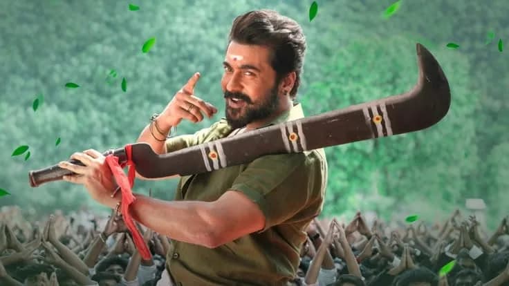 Suriya speaking at an event