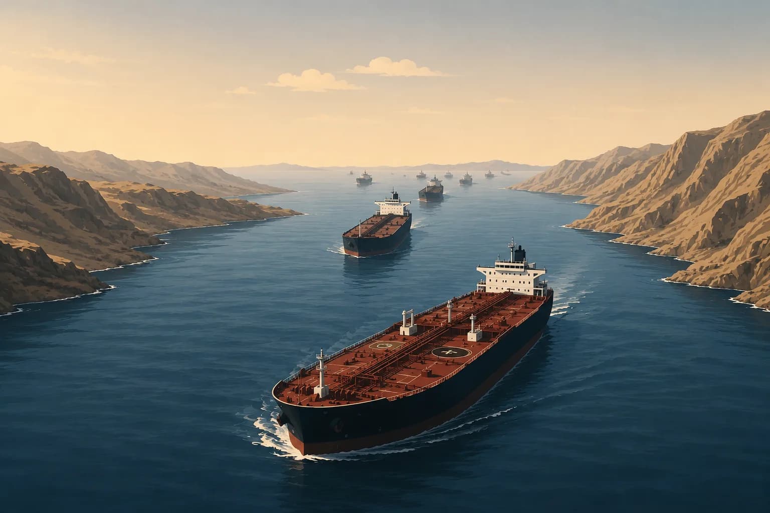 Two India-flagged crude oil tankers cross Strait of Hormuz despite security concerns