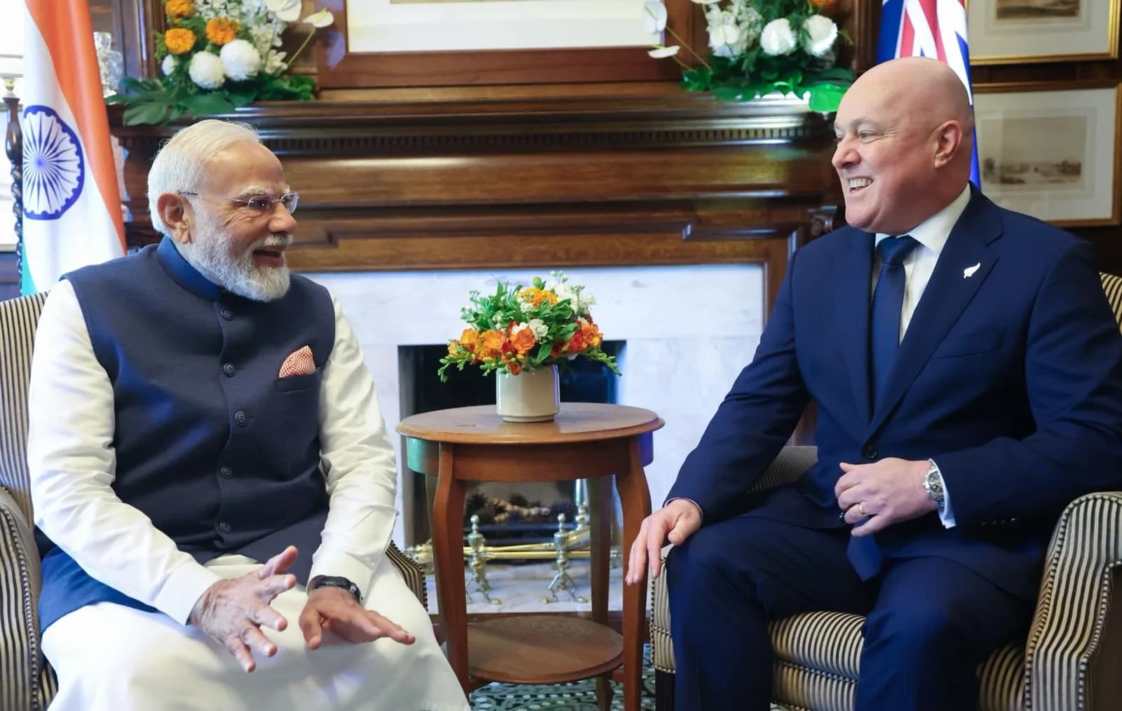 ‘Today, this ‘waka’ of India and New Zealand is ready to embark on a new voyage’: PM Modi